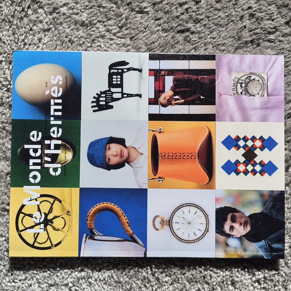 Hermès Le Monde d'Hermès Magazine-Autumn/Winter 24, Catalog size, Multicolor.